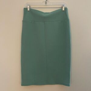 LuLaRoe Mint Green Pencil Skirt